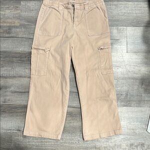 Men's Beige Cargo Pants